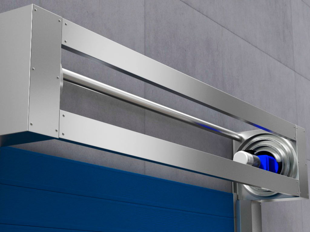 Door frame of zinc-coated steel